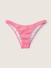 Victoria's Secret PINK Dreamy Pink Brazilian Crinkle Bikini Bottom - Image 3 of 4