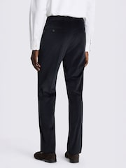 MOSS Slim Fit velveta uzvalka bikses - Attēls 2 no 3