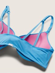 Victoria's Secret PINK Azure Sky Blue Smooth Strappy Shine Strap Back Bra - Image 5 of 5