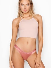 Victoria's Secret PINK Pink Body Wrap Swimsuit - Image 1 of 3