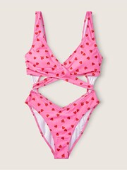 Rosa - Bañador con diseño cruzado de Victoria's Secret PINK - Imagen 4 de 4