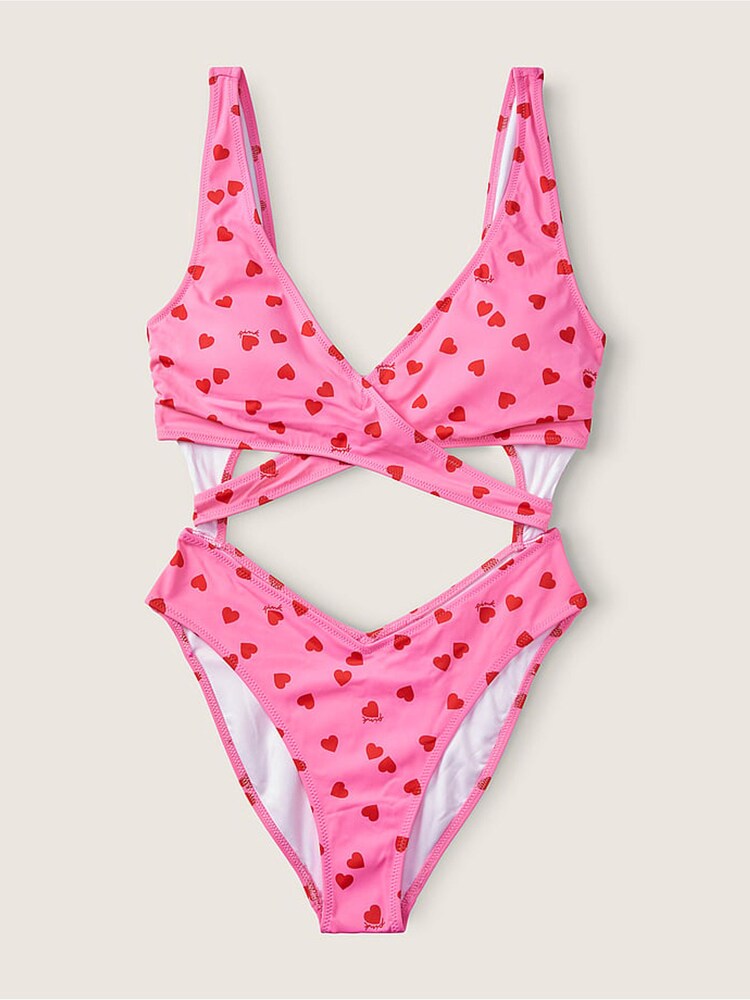 Rosa - Bañador con diseño cruzado de Victoria's Secret PINK - Imagen 4 de 4