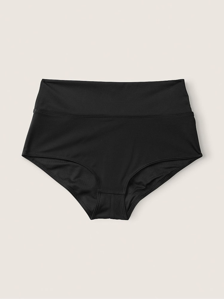Victoria's Secret PINK Black High Waist Full Coverage Bikini Bottom - Image 4 of 4