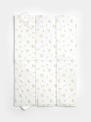 JoJo Maman Bébé Yellow Floral Foldable Changing Mat - Image 1 of 4