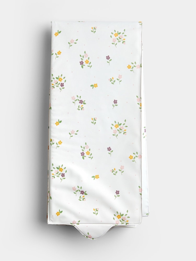 JoJo Maman Bébé Yellow Floral Foldable Changing Mat - Image 2 of 4