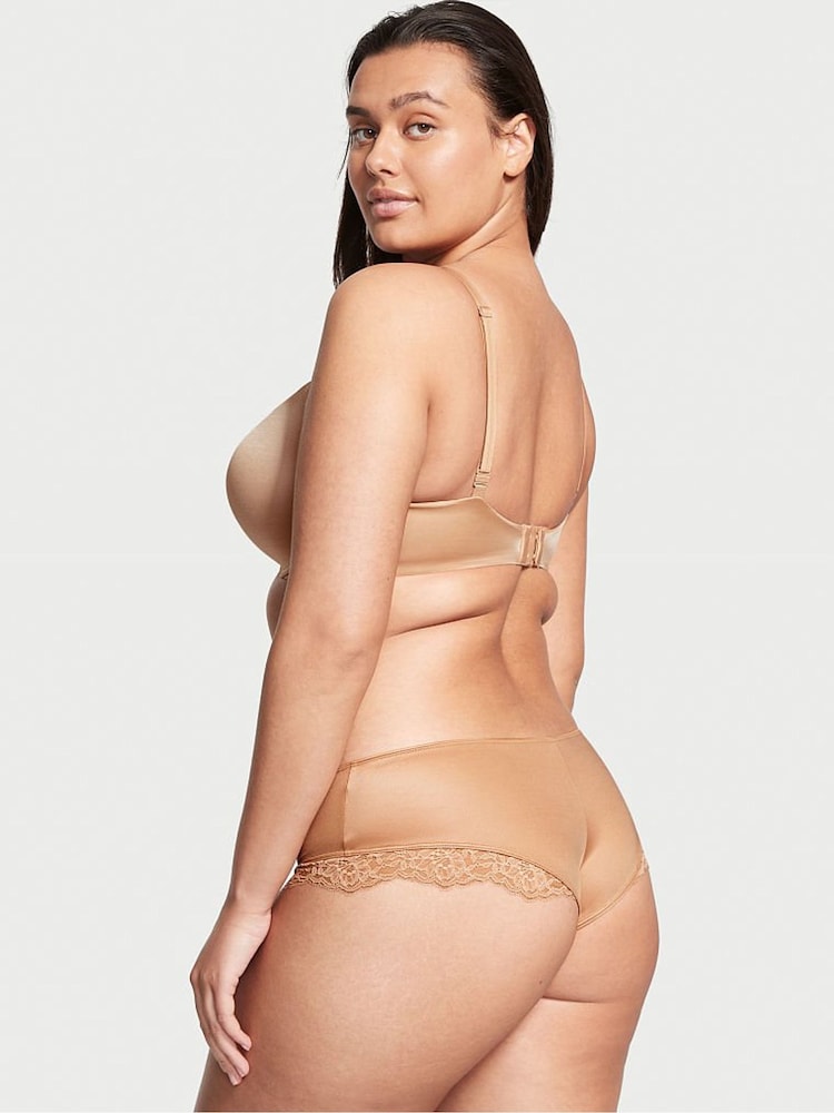 Victoria's Secret Sweet Praline Nude Smooth Plunge Push Up Bra - Image 2 of 3