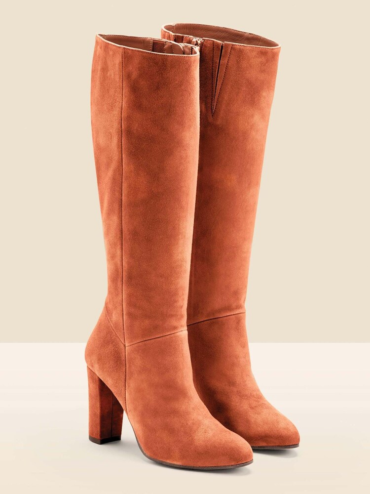 Sosandar Brown Knee High Boot - Image 1 of 1