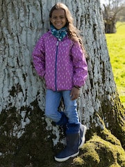 Muddy Puddles Pink Waterproof EcoSplash Jacket - Image 2 of 7