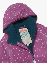 Muddy Puddles Pink Waterproof EcoSplash Jacket - Image 6 of 7