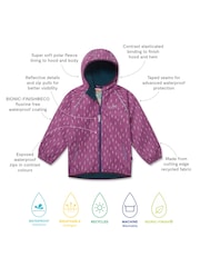 Muddy Puddles Pink Waterproof EcoSplash Jacket - Image 7 of 7