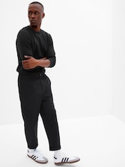 Schwarz - Gap Core Leichter Baumwollpullover - Bild 1 von 1