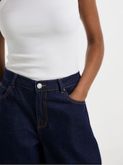 Simply Be Blue Denim Culottes - Image 4 of 4