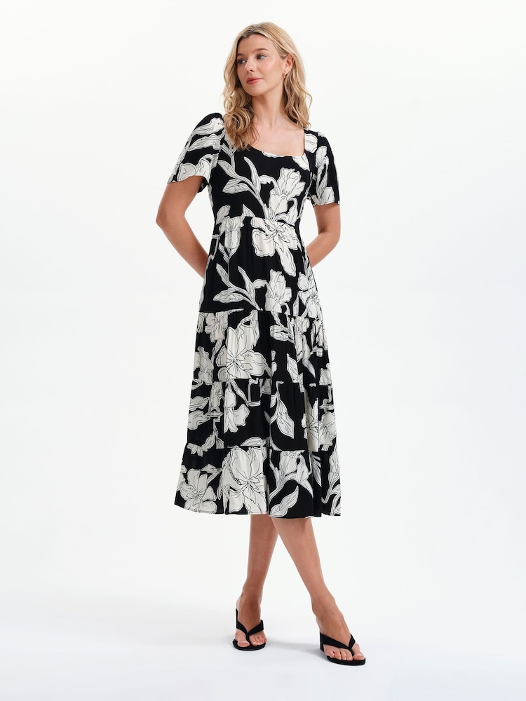 Robe Finery Teresa Imprimé Fleuri Mi-long - Image 1 de 5