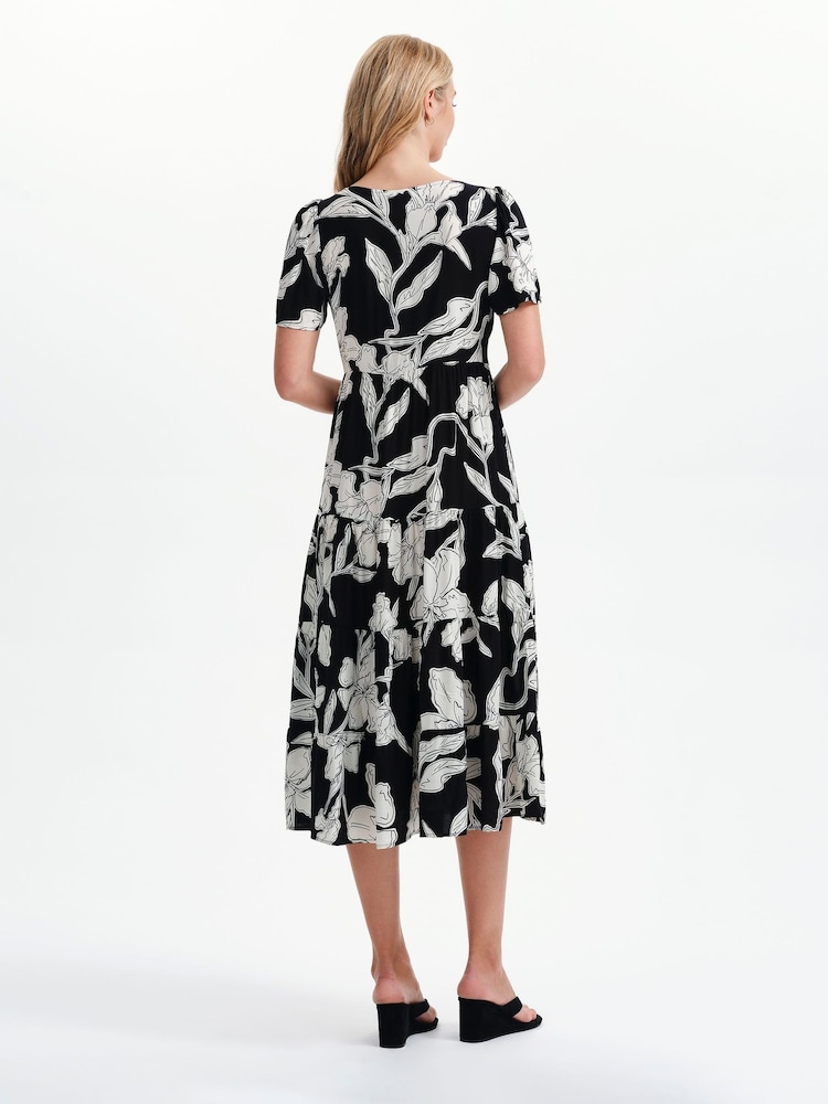 Robe Finery Teresa Imprimé Fleuri Mi-long - Image 2 de 5