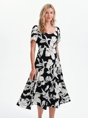 Robe Finery Teresa Imprimé Fleuri Mi-long - Image 3 de 5