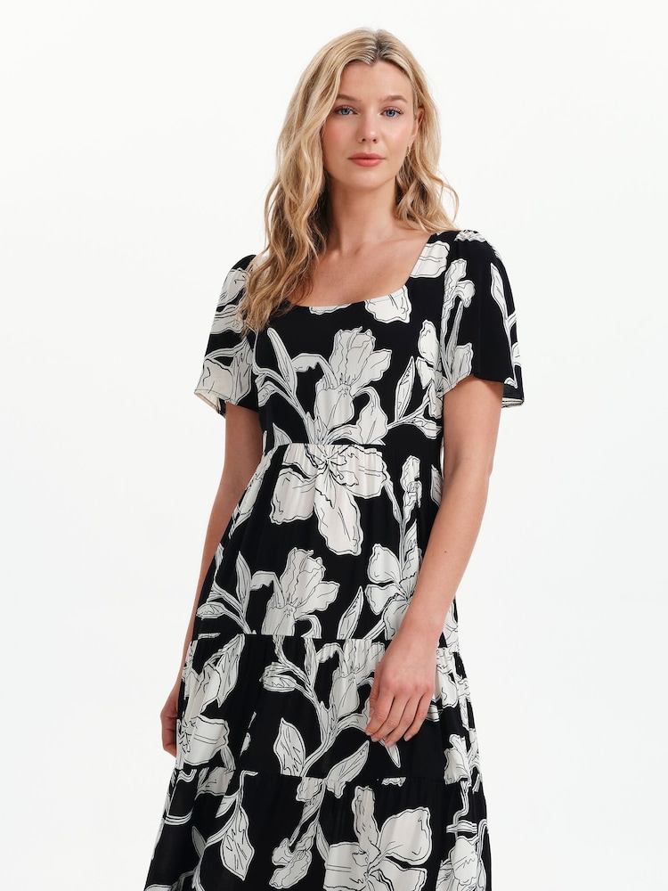 Robe Finery Teresa Imprimé Fleuri Mi-long - Image 5 de 5