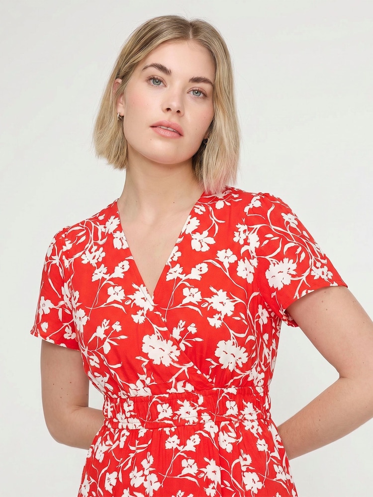Zavinovací midi šaty Finery Deena - Obrázek 4 z 4 Zavinovací midi šaty Finery Deena - Obrázek 4 z 4