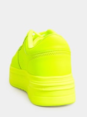 Yours Curve Yellow Extra-Wide Fit Super Chunky Trainer - Image 4 of 5