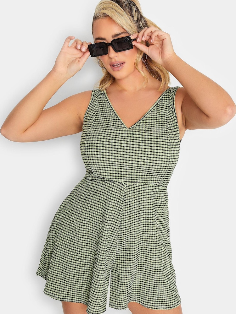 Yours Curve Limited Ärmelloser Crinkle-Overall - Bild 1 von 4