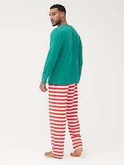 Society 8 Green Elf Matching Family Elf Christmas PJ Set - Image 3 of 5