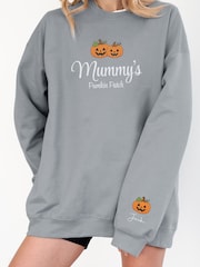 Personalised Pumpkin Family Sweatshirt by Loveabode - Image 1 of 3