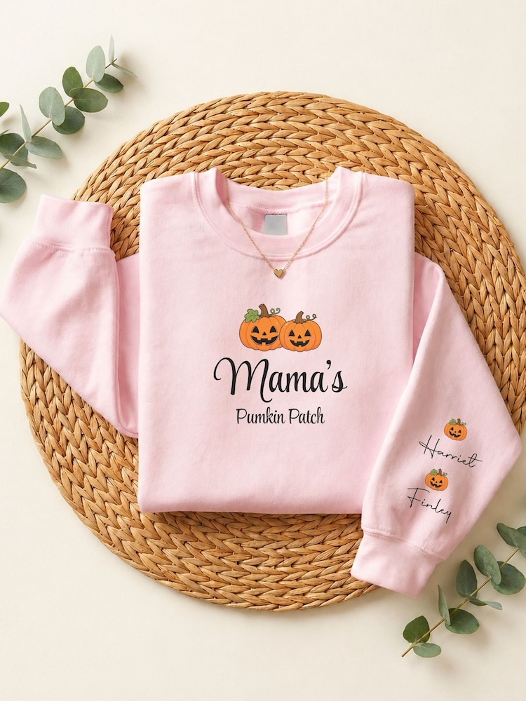 Personalised Pumpkin Family Sweatshirt by Loveabode - Image 2 of 3 Personalised Pumpkin Family Sweatshirt by Loveabode - Image 2 of 3
