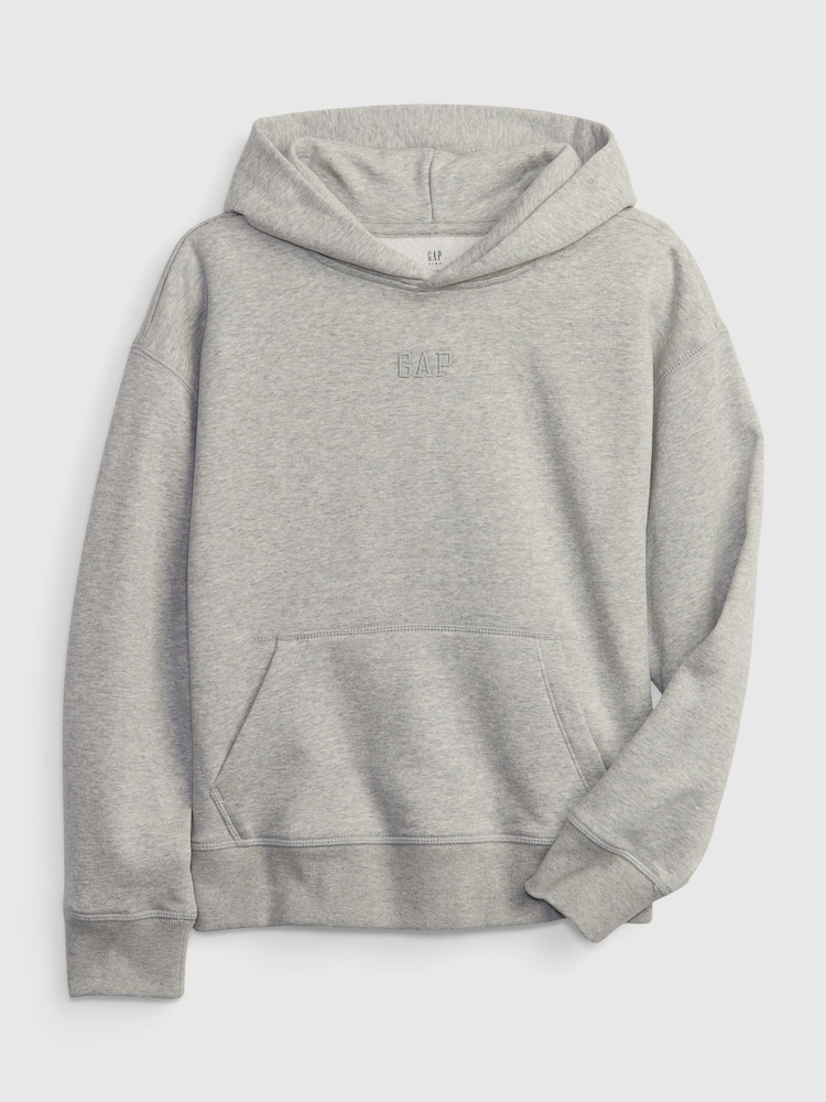 Gap Grey Mini Logo Hoodie (4-13yrs) - Image 1 of 4