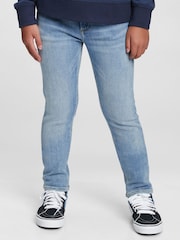 Gap Light Wash Blue Skinny Fit Stretch Jeans (6-14yrs) - Image 3 of 4