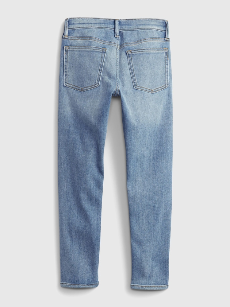 Gap Light Wash Blue Skinny Fit Stretch Jeans (6-14yrs) - Image 4 of 4