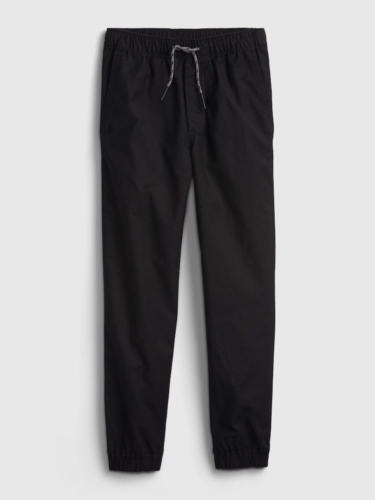 Gap Black Kids Everyday Joggers with Washwell (4-13yrs) - Image 2 of 3 Gap Black Kids Everyday Joggers with Washwell (4-13yrs) - Image 2 of 3