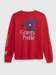 Gap Red NASA Long Sleeve T-Shirt - Image 1 of 1