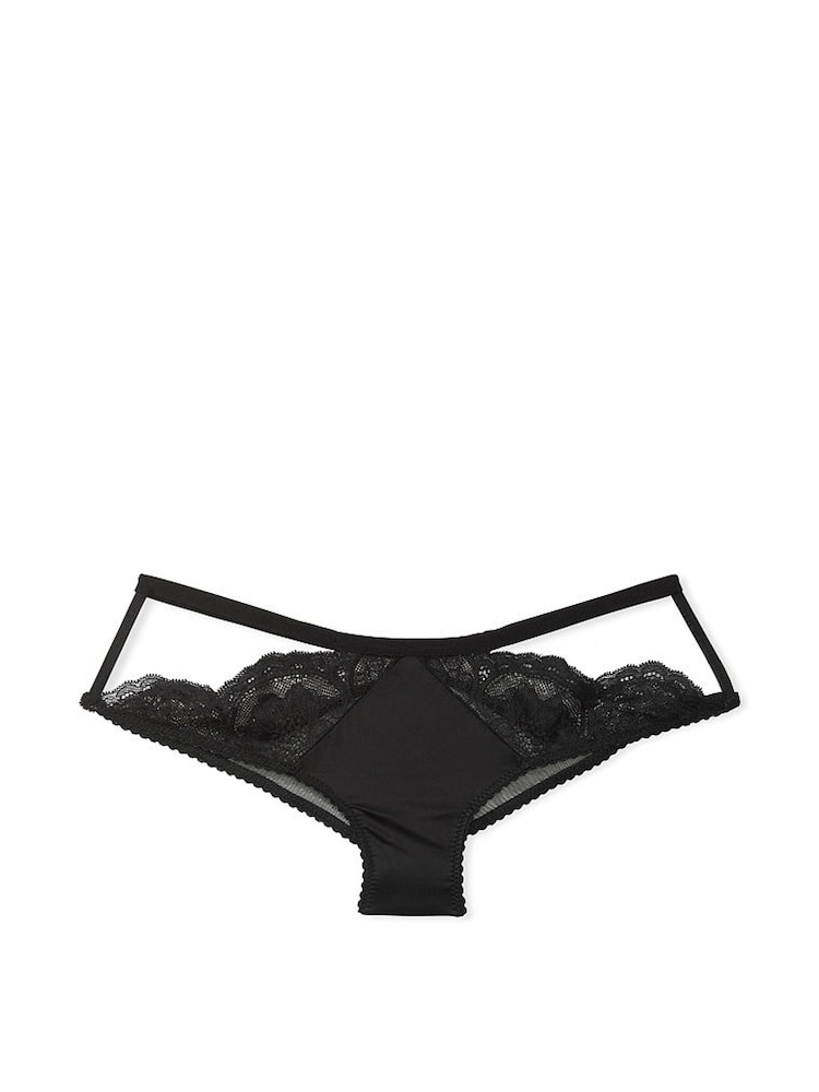 Victoria's Secret Black Lace Cheeky Knickers - Image 3 of 3