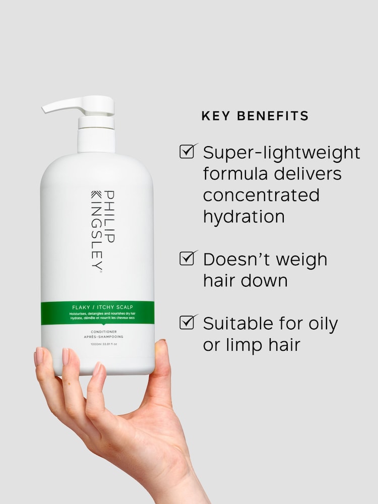 Philip Kingsley Flaky/Itchy Scalp Anti-Dandruff Conditioner 1000ml - Image 2 of 5