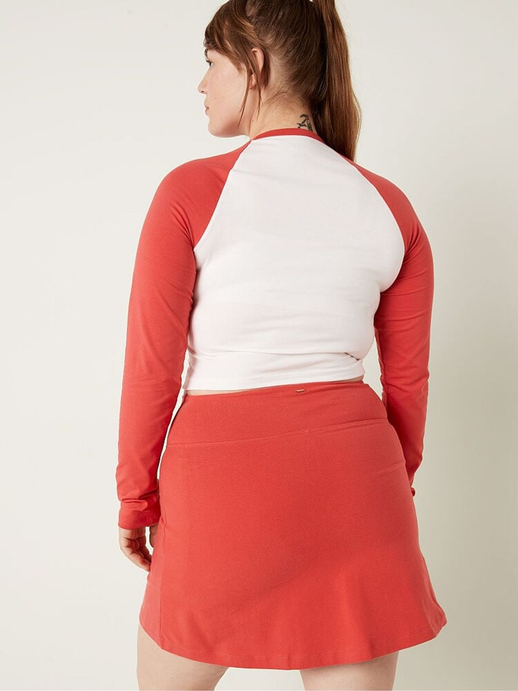 Victoria's Secret PINK Nantucket Red High Waist Skirt - Image 2 of 4