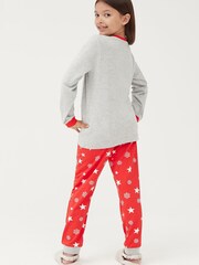 Society 8 Red Christmas Crew Matching Family Christmas PJ Set - Image 3 of 5