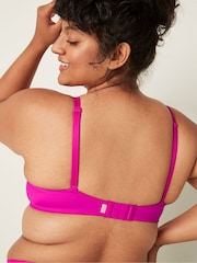 Victoria's Secret PINK PinkNeon Fuchsia Pink Smooth Push Up T-Shirt Bra - Image 2 of 5