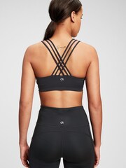 Schwarz - Gap Sport-BH mit Trägern und mittlerem Halt - Bild 2 von 4