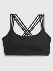 Schwarz - Gap Sport-BH mit Trägern und mittlerem Halt - Bild 4 von 4