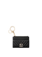 Victoria's Secret Black Lily Card Holder Keyring - Image 1 of 3