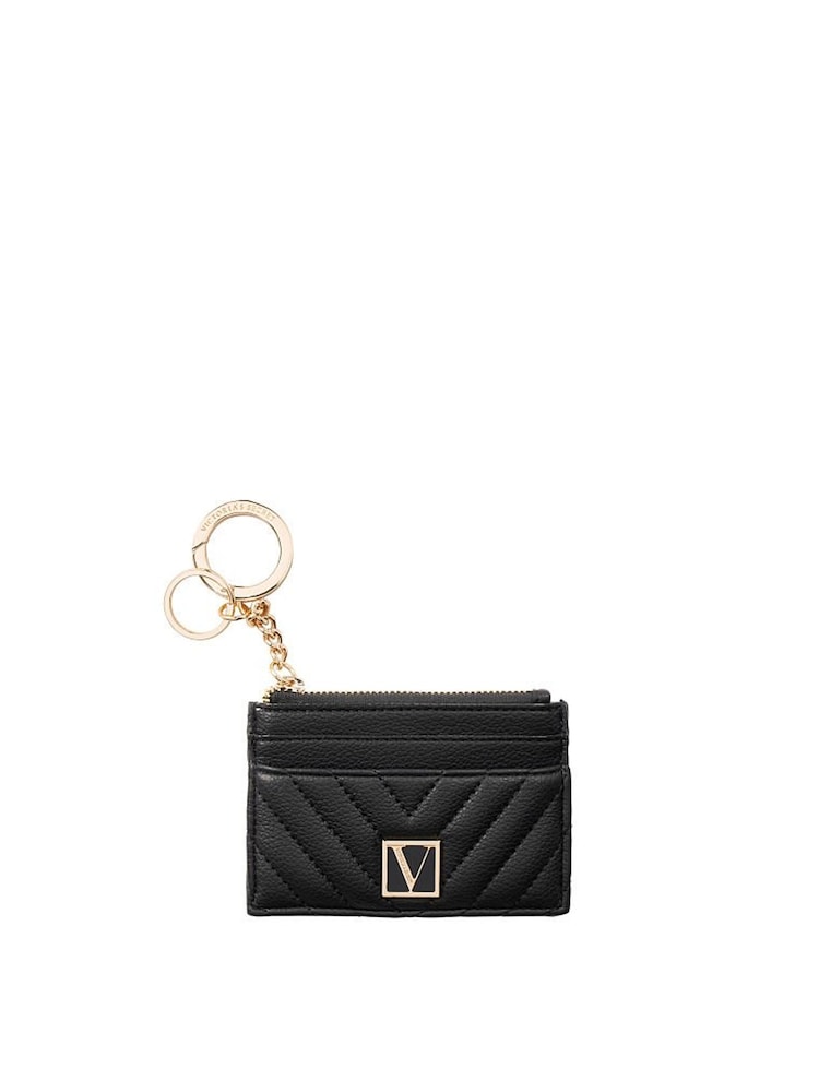 Victoria's Secret Black Lily Card Holder Keyring - Image 1 of 3