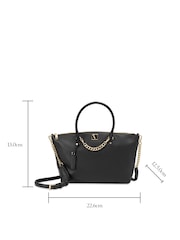 Victoria's Secret Black Lily Satchel - Image 6 of 6