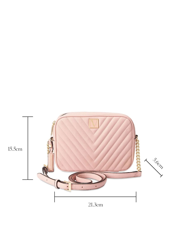 Victoria's Secret Orchid Blush Pink Crossbody Bag - Image 7 of 7