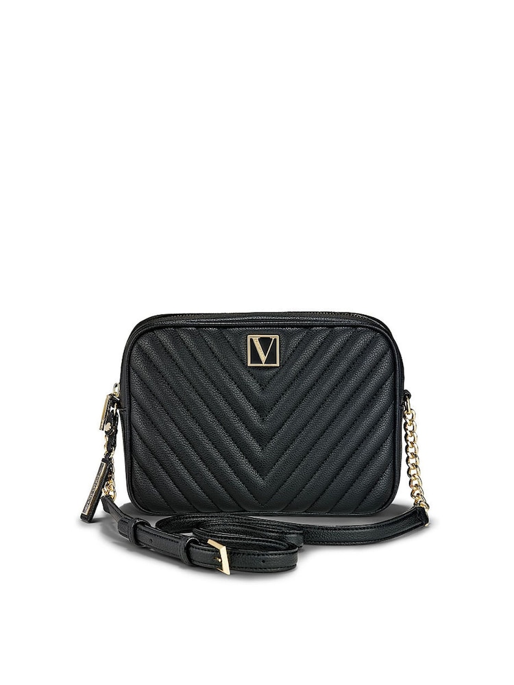 Victoria's Secret Black Lily Crossbody Bag - Image 1 of 5