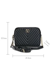 Victoria's Secret Black Lily Crossbody Bag - Image 5 of 5