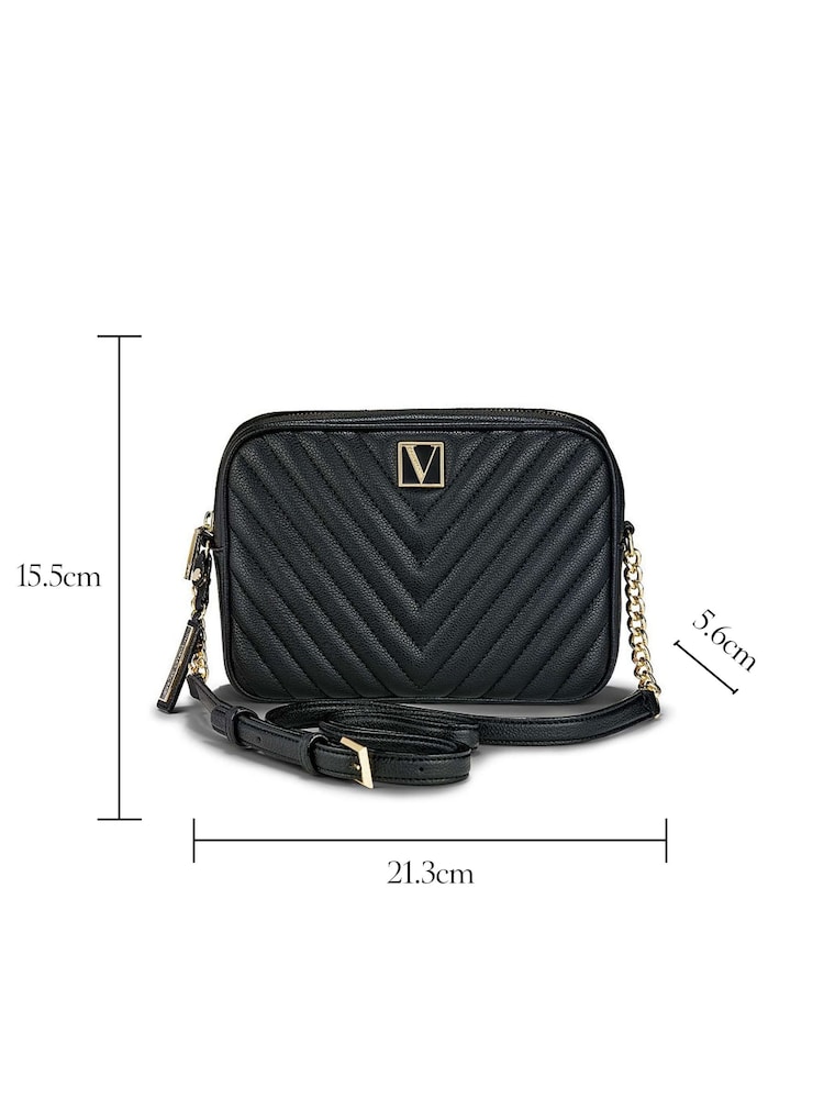 Victoria's Secret Black Lily Crossbody Bag - Image 5 of 5