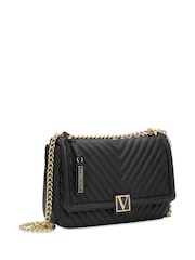 Victoria's Secret Black Lily Medium Shoulder Bag - Image 2 of 5