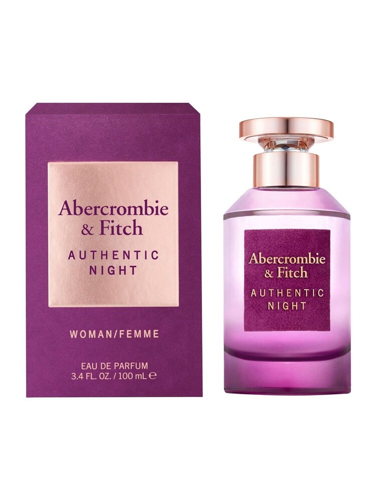 Abercrombie & Fitch Authentic Night for Women Eau De Toilette 100ml - Image 2 of 4