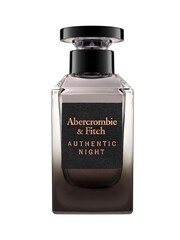 Abercrombie & Fitch Authentic Night for Men Eau De Toilette 100ml - Image 1 of 3