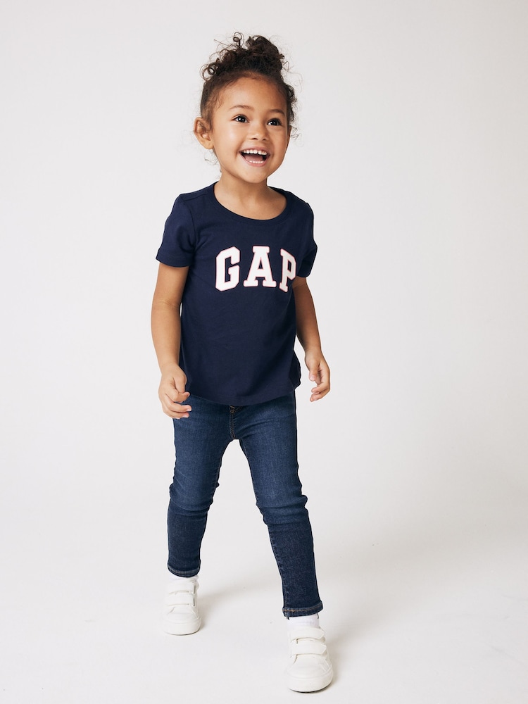 Gap Dark Wash Blue Pull On Denim Jeggings (12mnths-5yrs) - Image 1 of 8