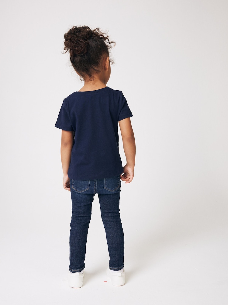 Gap Dark Wash Blue Pull On Denim Jeggings (12mnths-5yrs) - Image 2 of 8
